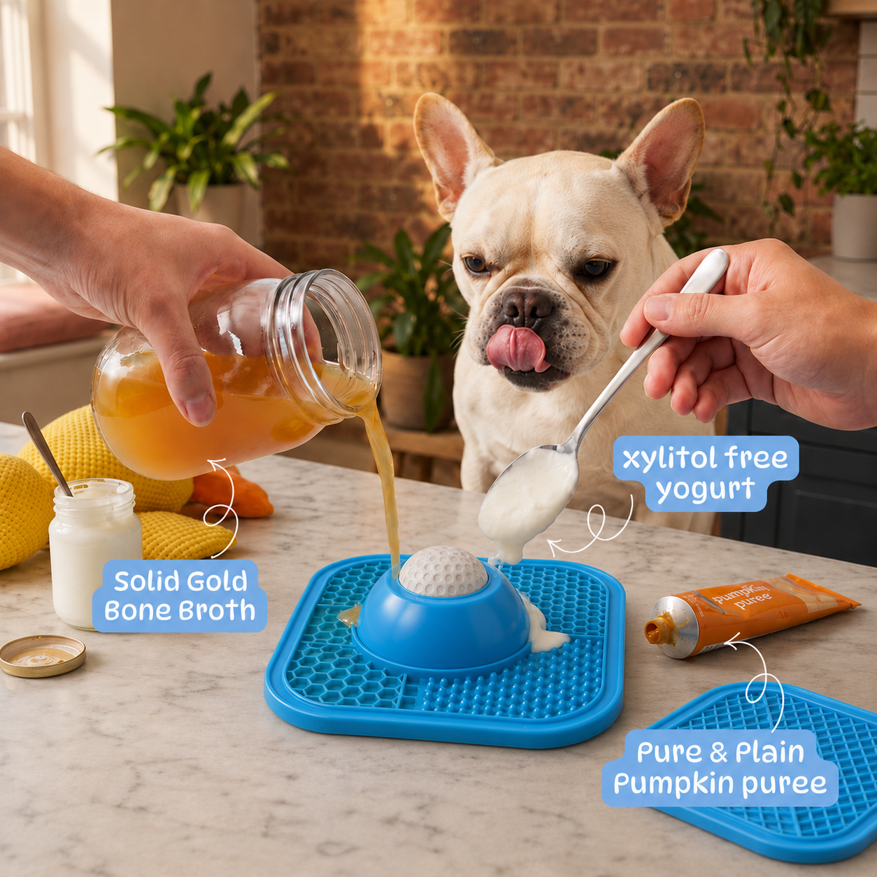 Calm Bowl used for crate rest and recovery