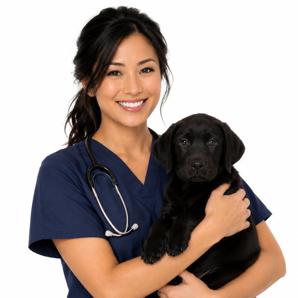 Dog trainer and behavior consultant portrait